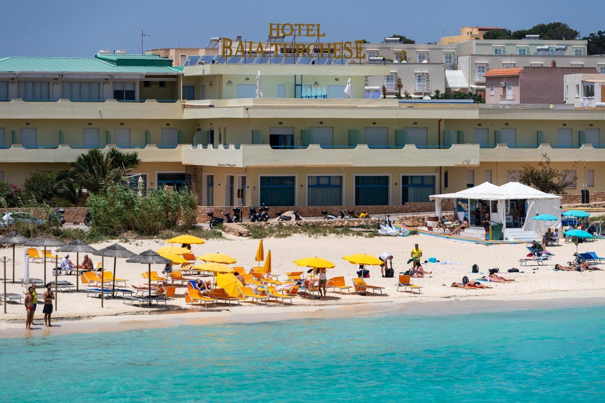 Hotel Baia Turchese Лампедуза Екстер'єр фото